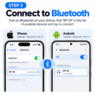 Connect to Bluetooth
